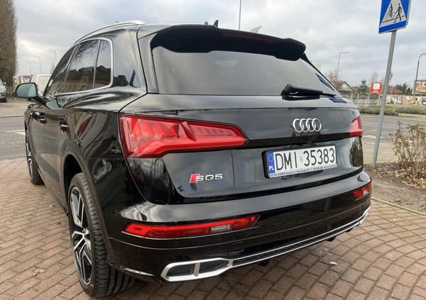 Audi SQ5 cena 159500 przebieg: 47000, rok produkcji 2017 z Kalisz Pomorski małe 562